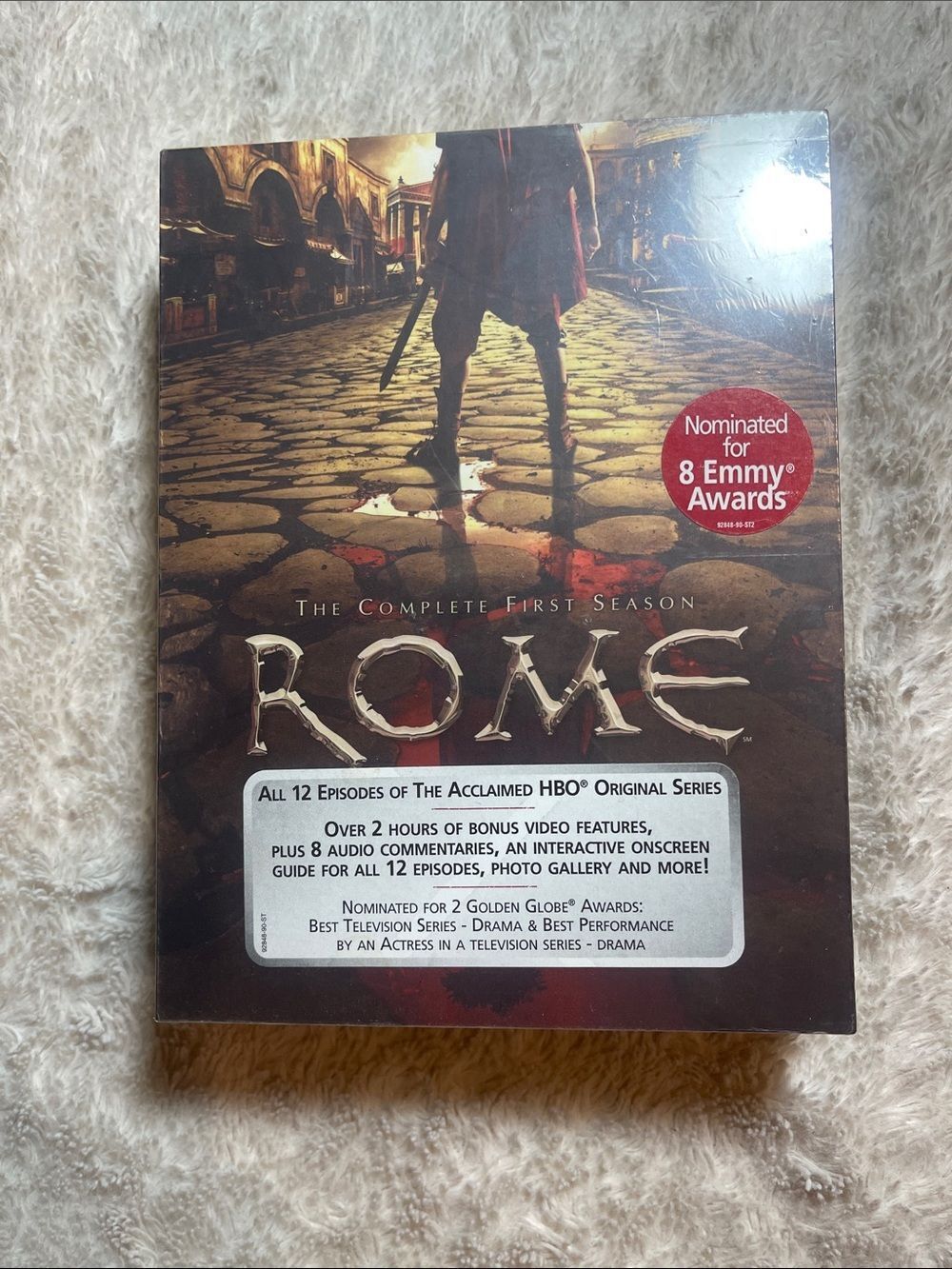 Rome - The Complete First Season DVD - Brown/Gold Artwork